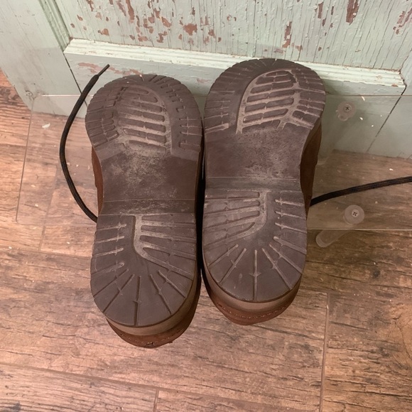 Men’s Cabela’s brown leather lace up shoes - Picture 5 of 6